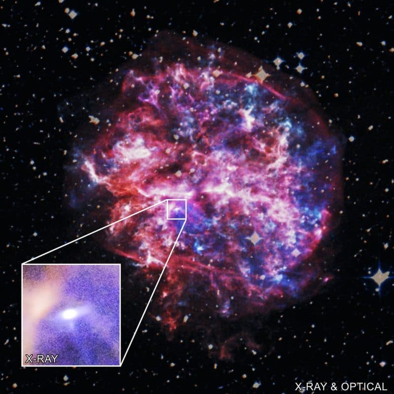 A Teaspoon of Neutron Star Weighs Billions of Tons illustration