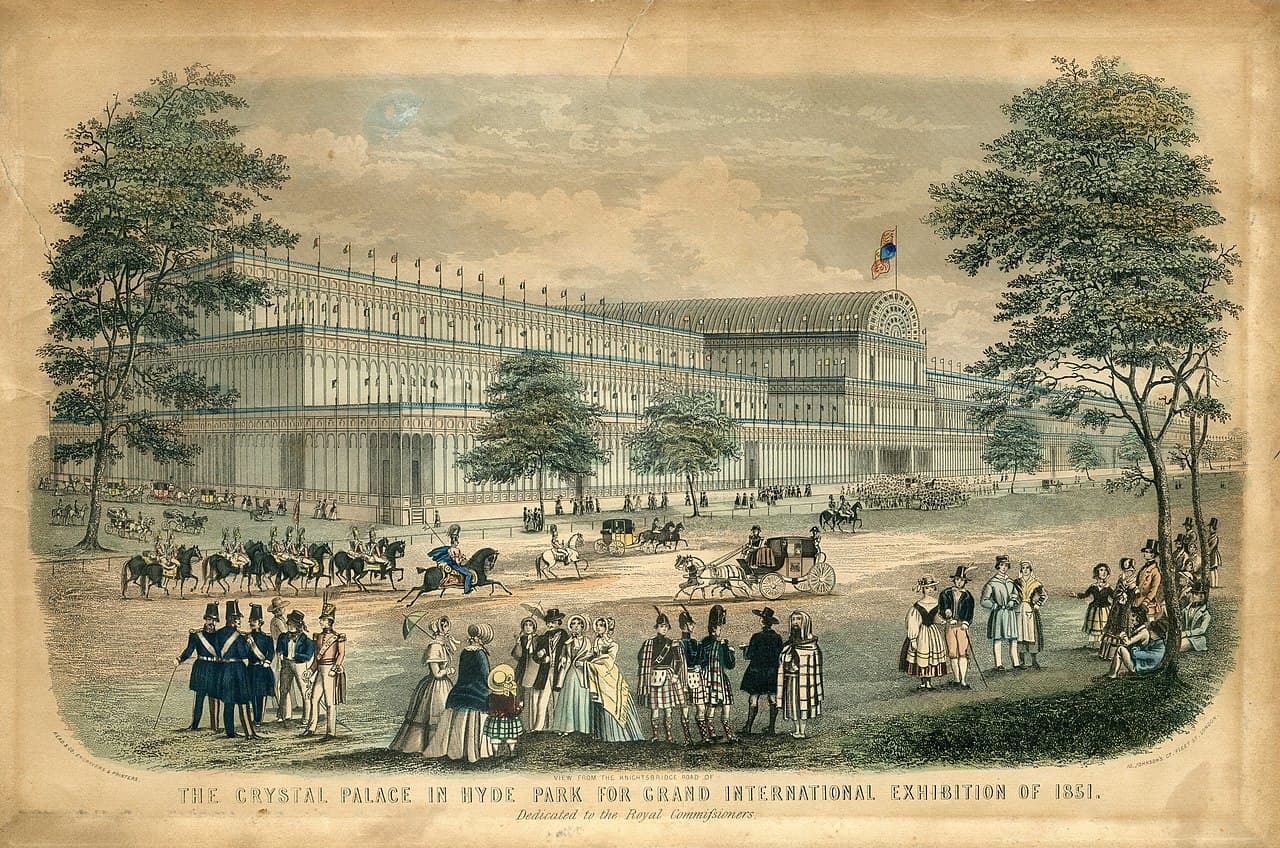 LONDON - Crystal palace exposition - other illustration